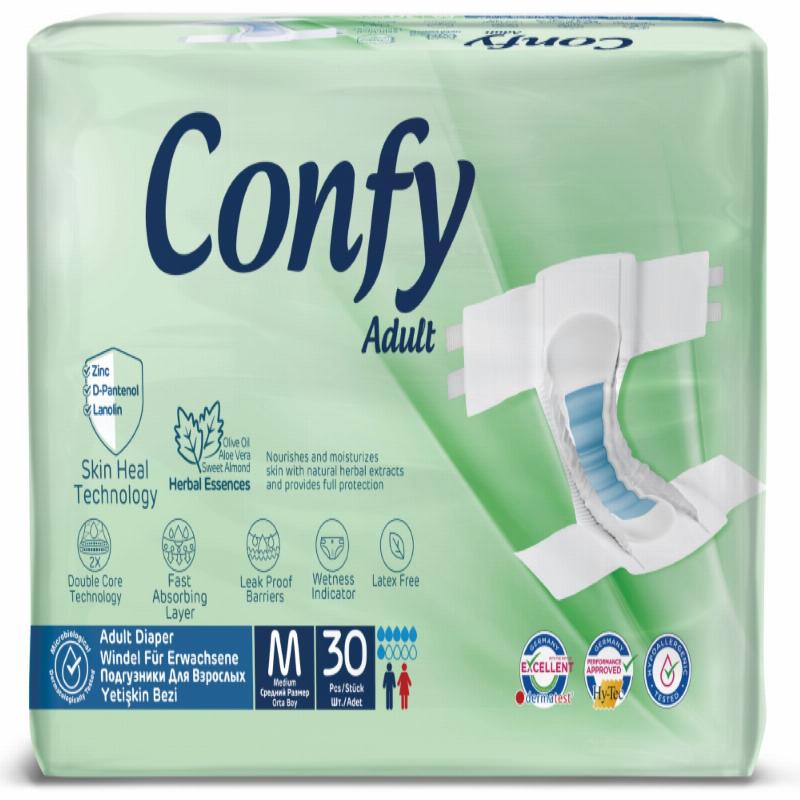 Підгузки для дорослих Confy Medium (M) 30шт.
